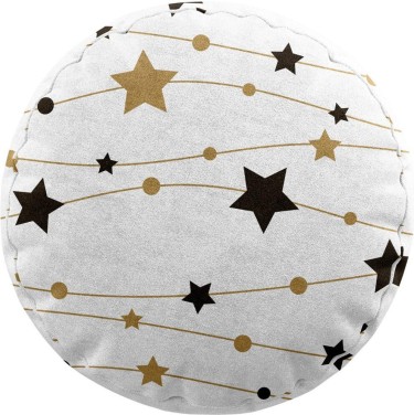 Подушка круглая Cortin «Звёздная нить»