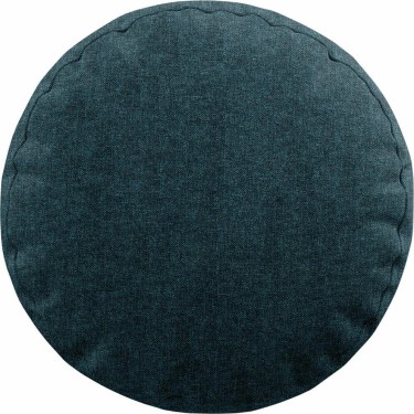 Подушка круглая Cortin лён кашемир синий