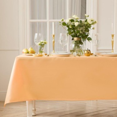 Скатерть Этель Lines 150*180 +/-3см, цв.бежевый, пл. 192 г/м2, хл с ВГМО