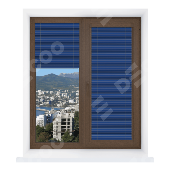 Жалюзи 571 синий, 25 мм