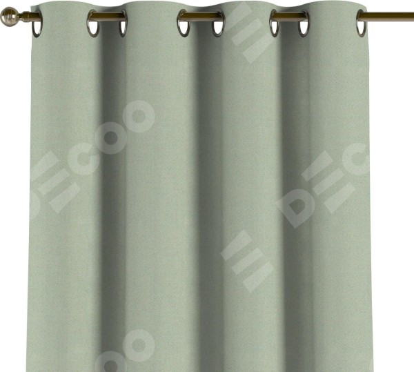 Комплект штор на люверсах блэкаут однотонный светло-серый