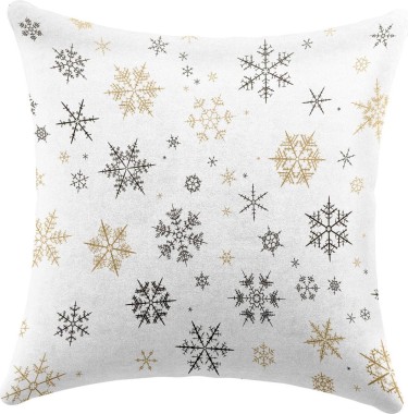 Подушка квадратная Cortin «Зимняя метель»