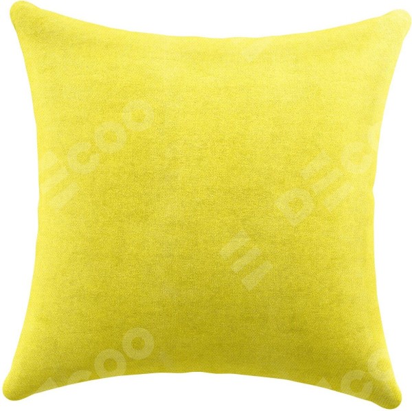 Подушка Cortin вельвет светло-желтый