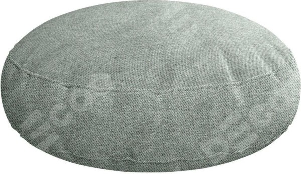 Подушка круглая Cortin твид светло-серый