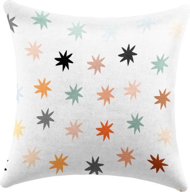 Подушка квадратная Cortin «Разноцветные звёзды»