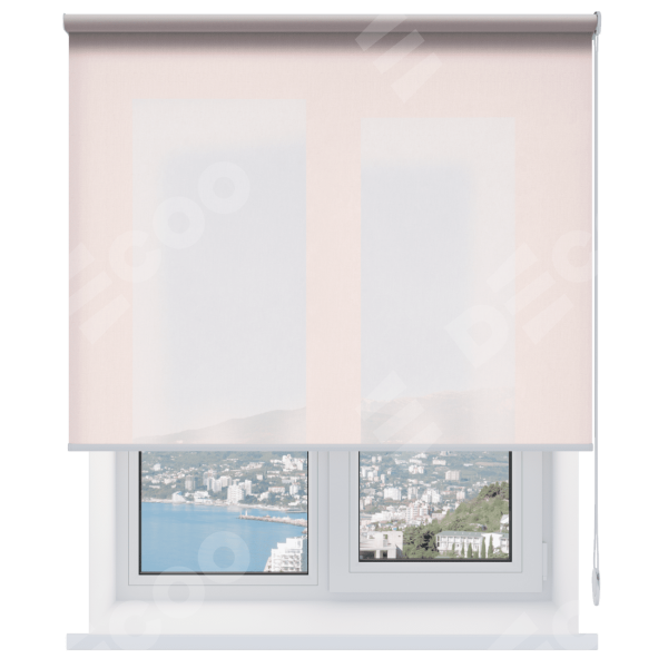 Рулонная штора Респект DM светло-розовый 033