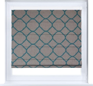 Римская штора «Кортин» кассетная, ткань «Старая Франция»