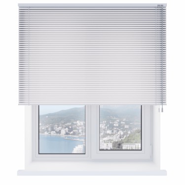Горизонтальные жалюзи 2001, цвет светло-сиреневый, ламели 2,5 см