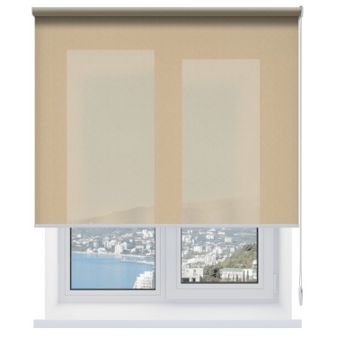 Рулонная штора Эко кофейный 09