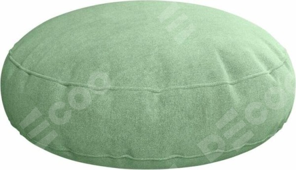 Подушка круглая Cortin бархат оливковый