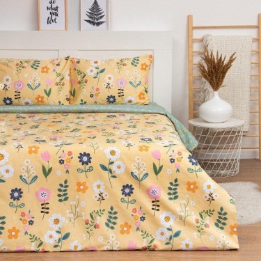 Постельное бельё LoveLife Евро «Полевые цветочки» 200х217см, 225х240см, 50х70см-2шт