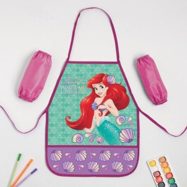 Фартук с нарукавниками детский «Ариэль», Принцессы, 49х39 см