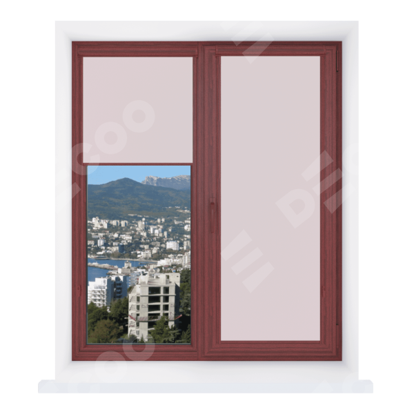 Рулонная штора Уни 2 Респект DM светло-розовый 033